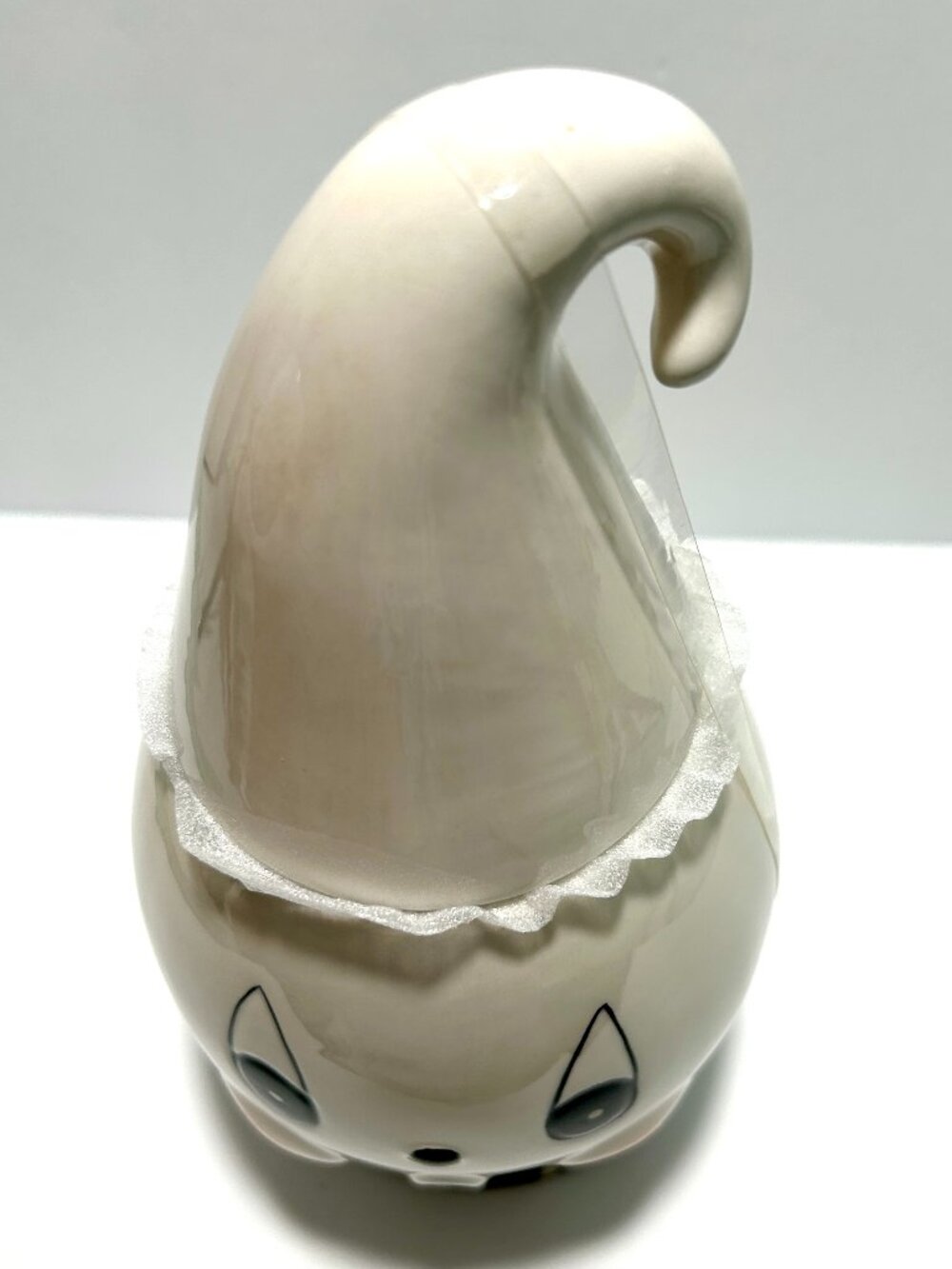 NWT Johanna Parker Halloween "Gus" Ghost Ceramic Cookie Jar Canister Vintage - Picture 6 of 7